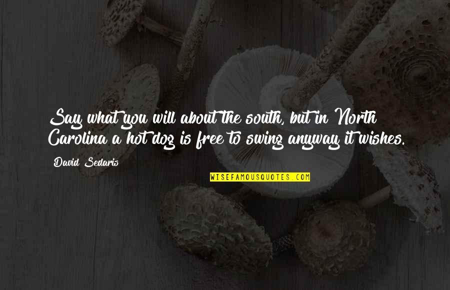 Hope Everything Is Fine Quotes By David Sedaris: Say what you will about the south, but Hope Everything Is Fine Quotes By David Sedaris: Say what you will about the south, but