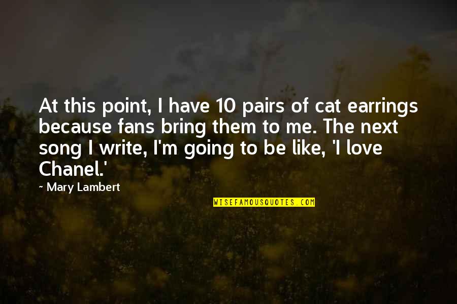 Hope In Bad Times Quotes By Mary Lambert: At this point, I have 10 pairs of