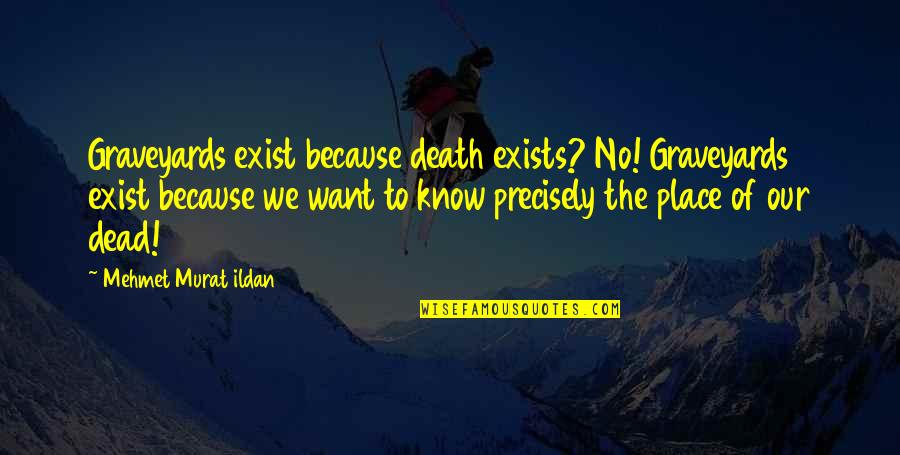 Hornet's Nest Movie Quotes By Mehmet Murat Ildan: Graveyards exist because death exists? No! Graveyards exist Hornet's Nest Movie Quotes By Mehmet Murat Ildan: Graveyards exist because death exists? No! Graveyards exist
