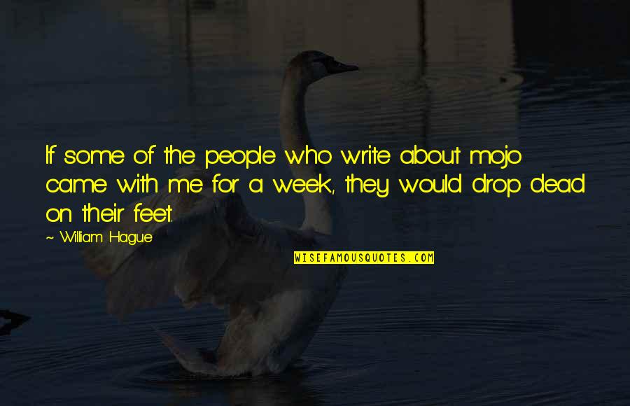 Hortense Daigle Quotes By William Hague: If some of the people who write about Hortense Daigle Quotes By William Hague: If some of the people who write about