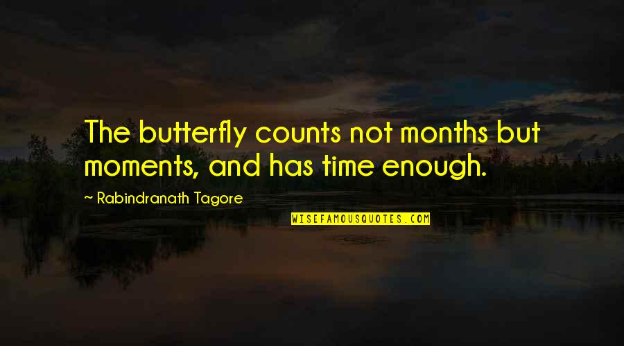 Horvaths Fine Quotes By Rabindranath Tagore: The butterfly counts not months but moments, and Horvaths Fine Quotes By Rabindranath Tagore: The butterfly counts not months but moments, and