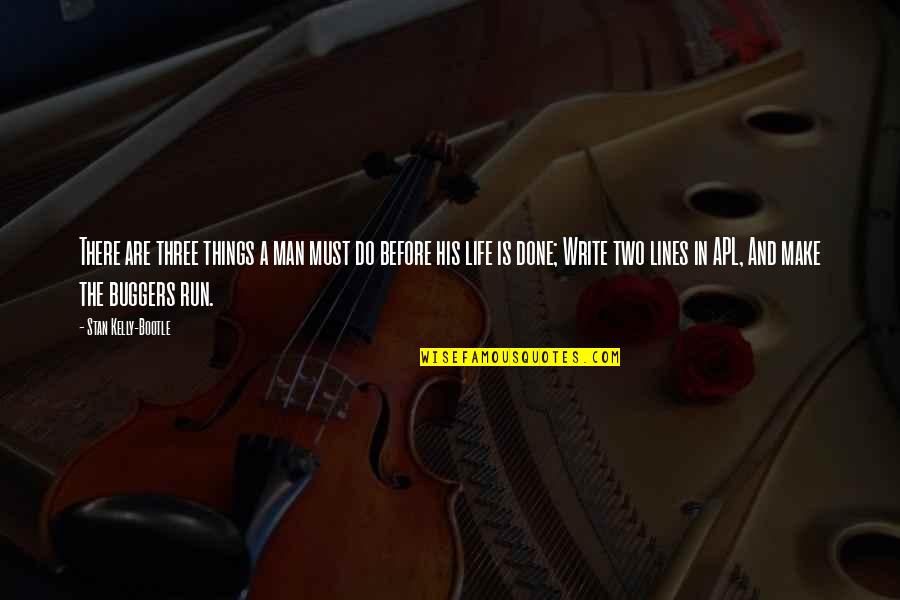 Hot As Hell Outside Quotes By Stan Kelly-Bootle: There are three things a man must do Hot As Hell Outside Quotes By Stan Kelly-Bootle: There are three things a man must do