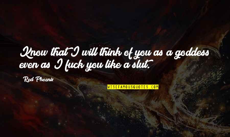 Housse De Coussin Quotes By Red Phoenix: Know that I will think of you as