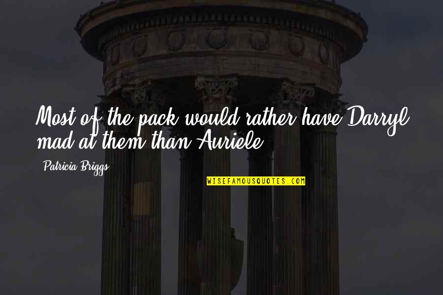 How Bad Assef In The Kite Runner Quotes By Patricia Briggs: Most of the pack would rather have Darryl