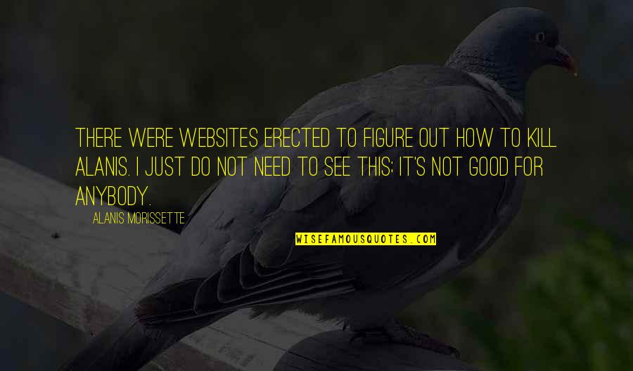 How I See Quotes By Alanis Morissette: There were websites erected to figure out how