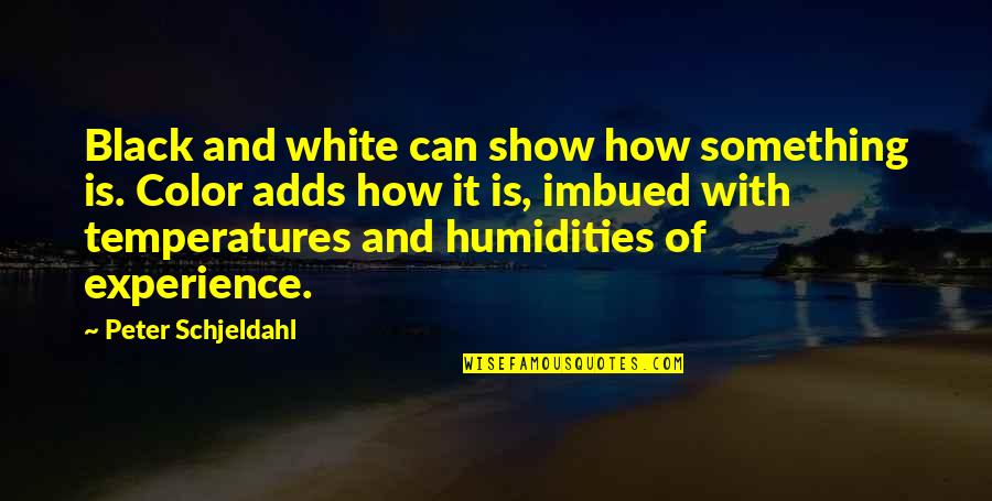 How To Add In Quotes By Peter Schjeldahl: Black and white can show how something is.