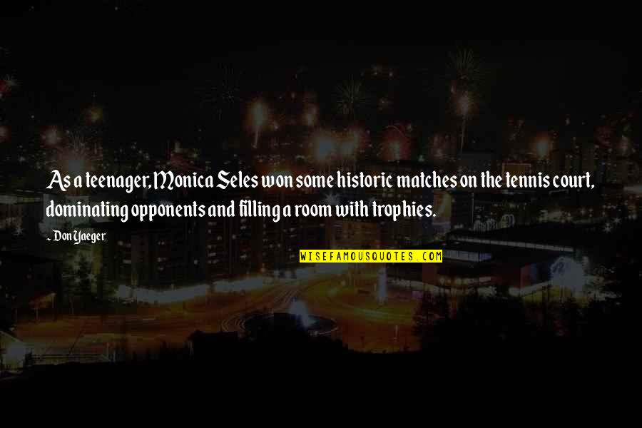 How To Cite Long Quotes By Don Yaeger: As a teenager, Monica Seles won some historic
