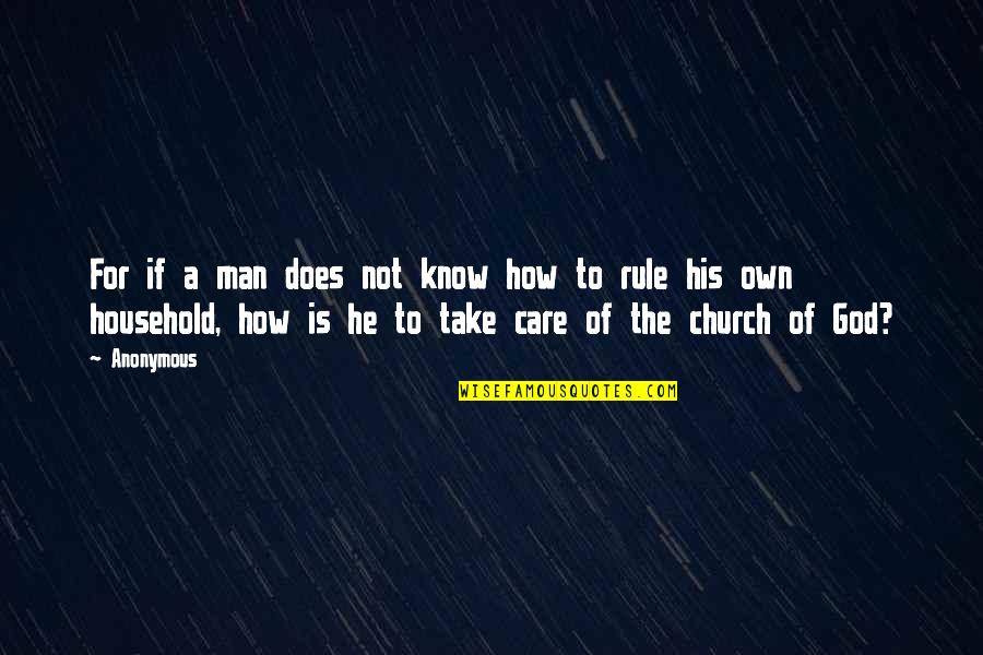 How To Know God Quotes By Anonymous: For if a man does not know how