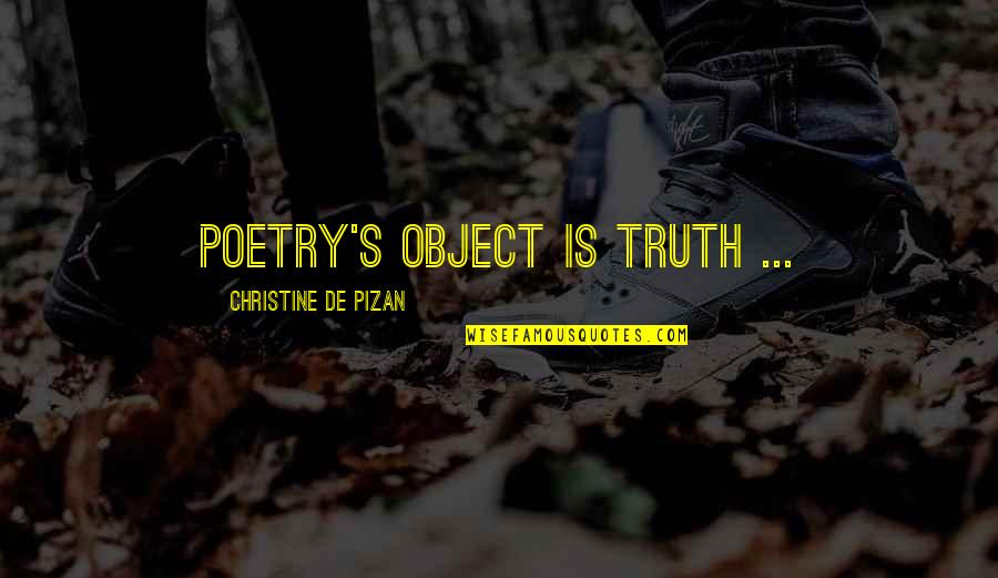 How To Paraphrase Direct Quotes By Christine De Pizan: Poetry's object is truth ...