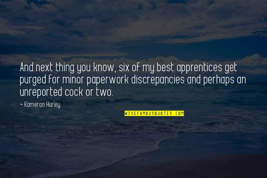How To Protect Nature Quotes By Kameron Hurley: And next thing you know, six of my