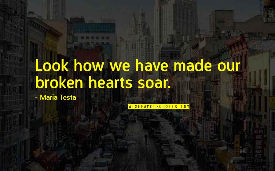 How To Train Your Dragon Book Quotes By Maria Testa: Look how we have made our broken hearts