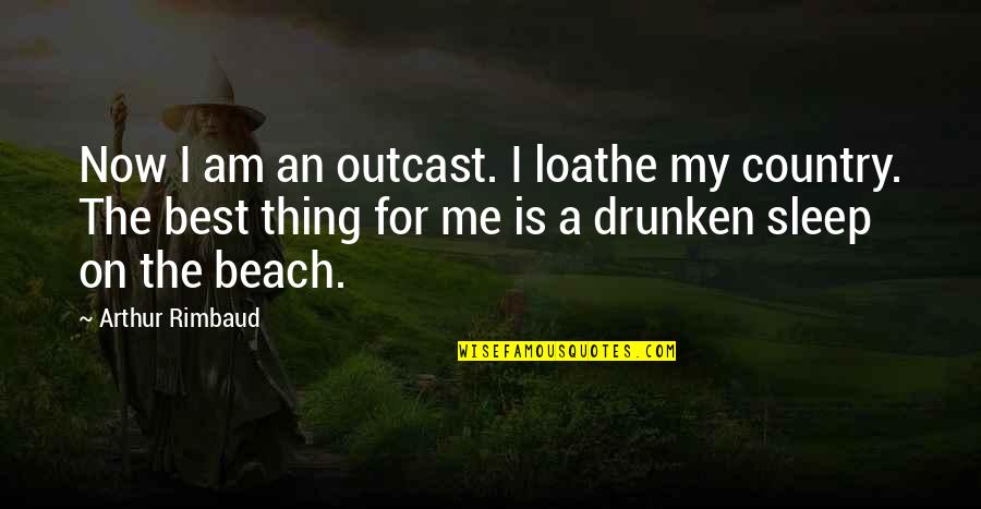 Howl Book Quotes By Arthur Rimbaud: Now I am an outcast. I loathe my