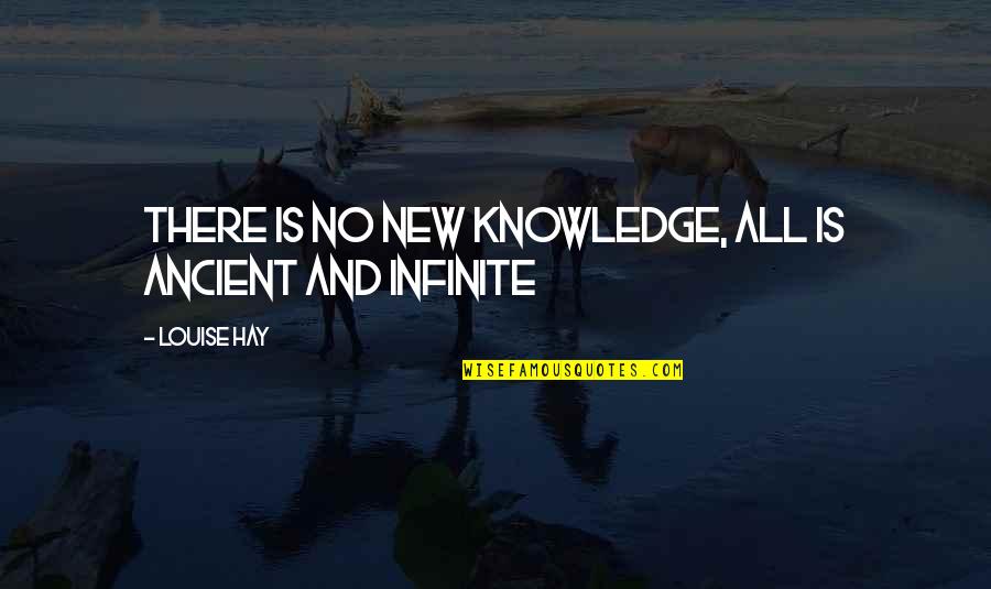 Hristijan Stojcevski Quotes By Louise Hay: There is no new knowledge, all is ancient