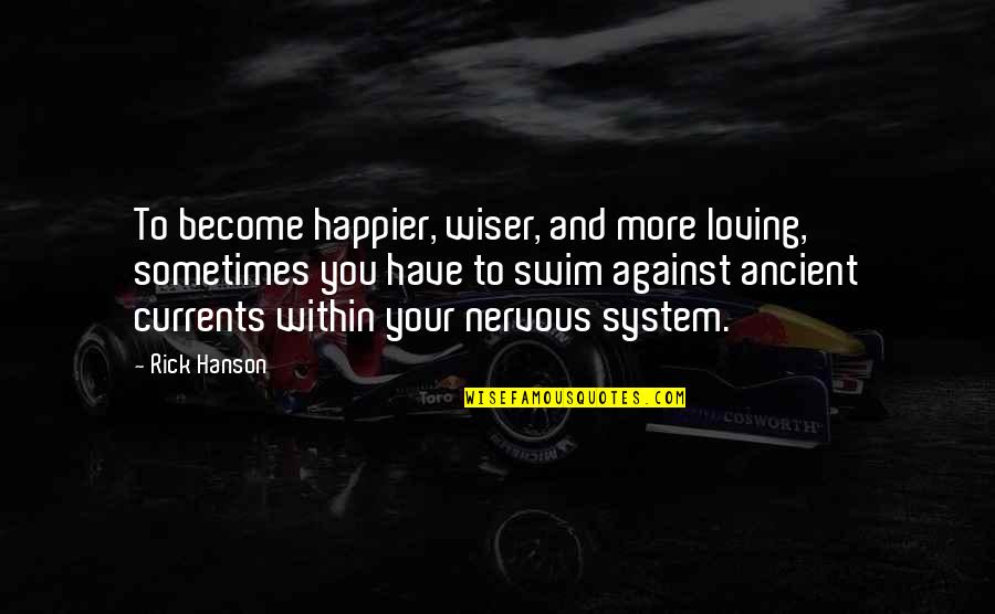 Hronek Filip Quotes By Rick Hanson: To become happier, wiser, and more loving, sometimes