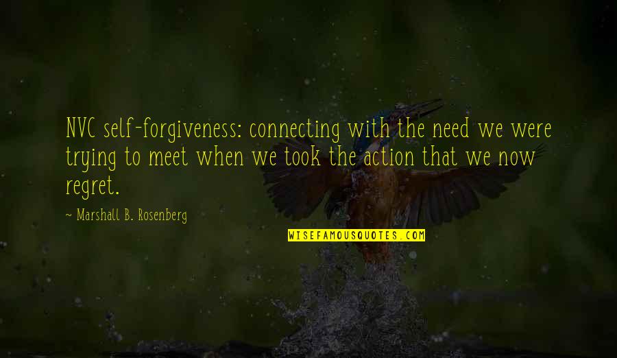 Huggy Pan Quotes By Marshall B. Rosenberg: NVC self-forgiveness: connecting with the need we were