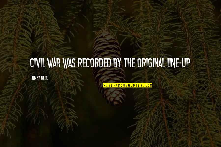 Human Centered Quotes By Dizzy Reed: Civil War was recorded by the original line-up Human Centered Quotes By Dizzy Reed: Civil War was recorded by the original line-up