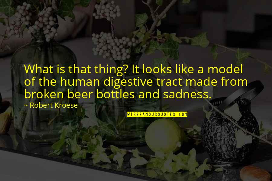Human Quotes And Quotes By Robert Kroese: What is that thing? It looks like a