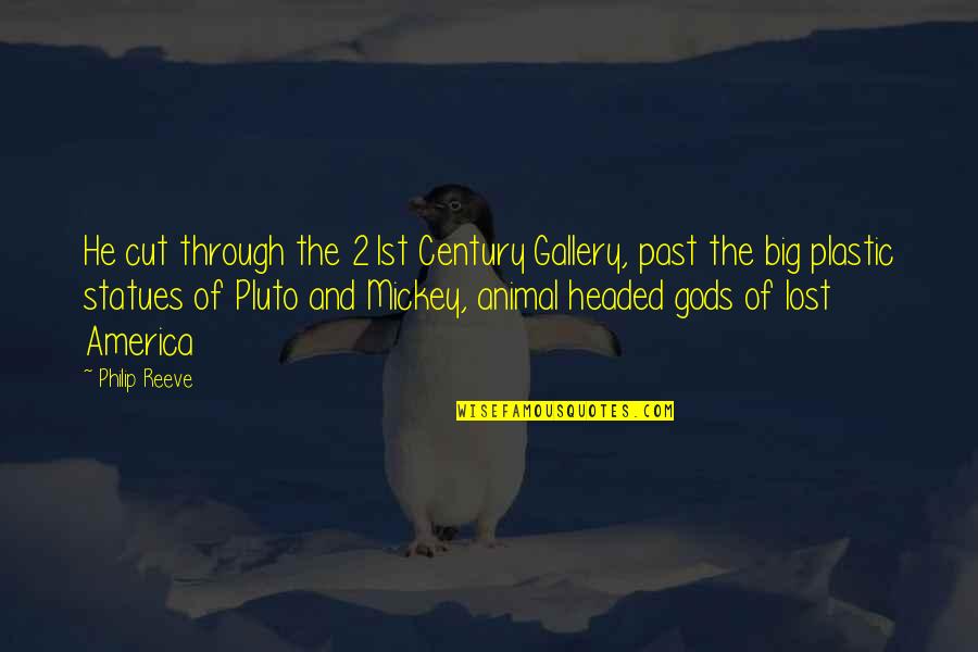 Human Resource Planning Quotes By Philip Reeve: He cut through the 21st Century Gallery, past