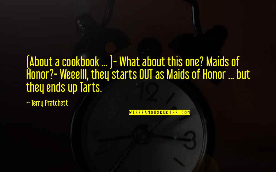 Humor And Wit Quotes By Terry Pratchett: (About a cookbook ... )- What about this Humor And Wit Quotes By Terry Pratchett: (About a cookbook ... )- What about this