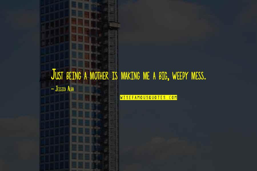 Hunter The Reckoning Carpenter Quotes By Jessica Alba: Just being a mother is making me a Hunter The Reckoning Carpenter Quotes By Jessica Alba: Just being a mother is making me a
