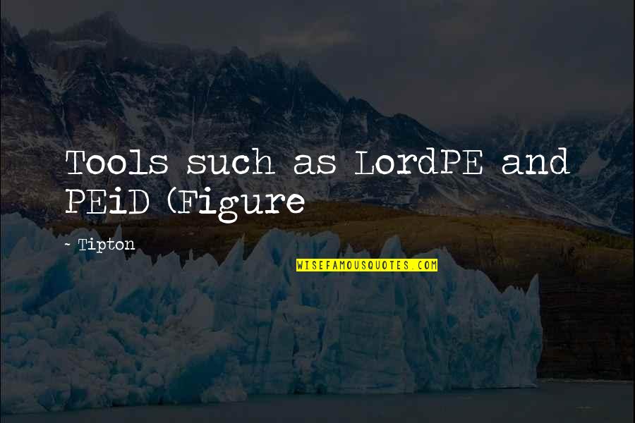 Huqingping Quotes By Tipton: Tools such as LordPE and PEiD (Figure