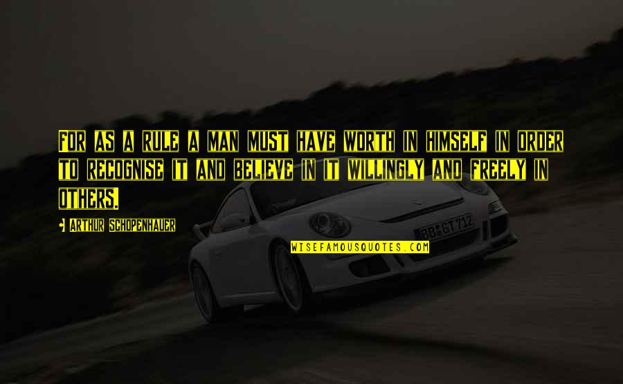 Hussensofa Quotes By Arthur Schopenhauer: For as a rule a man must have Hussensofa Quotes By Arthur Schopenhauer: For as a rule a man must have