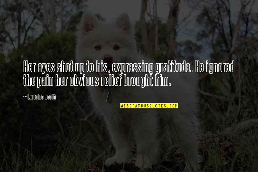 Hyperscape Ps4 Quotes By Lorraine Heath: Her eyes shot up to his, expressing gratitude. Hyperscape Ps4 Quotes By Lorraine Heath: Her eyes shot up to his, expressing gratitude.