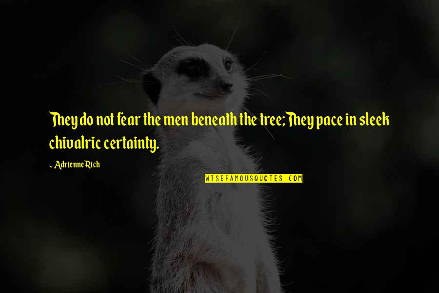 Hypnotise Quotes By Adrienne Rich: They do not fear the men beneath the