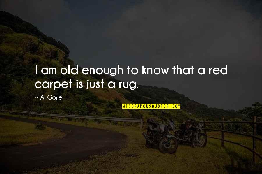 I Am Enough Inspirational Quotes By Al Gore: I am old enough to know that a