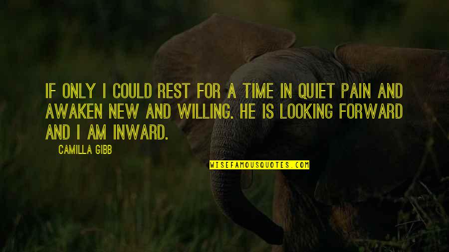 I Am Quiet Quotes By Camilla Gibb: If only I could rest for a time I Am Quiet Quotes By Camilla Gibb: If only I could rest for a time