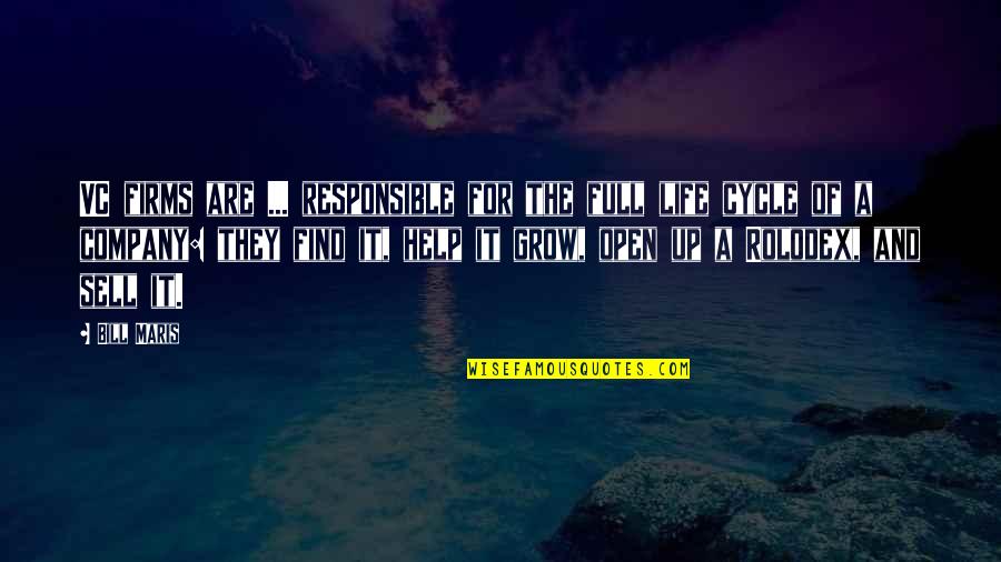 I Am Responsible For My Life Quotes By Bill Maris: VC firms are ... responsible for the full I Am Responsible For My Life Quotes By Bill Maris: VC firms are ... responsible for the full