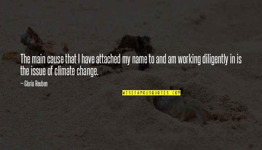 I Am The Change Quotes By Gloria Reuben: The main cause that I have attached my I Am The Change Quotes By Gloria Reuben: The main cause that I have attached my