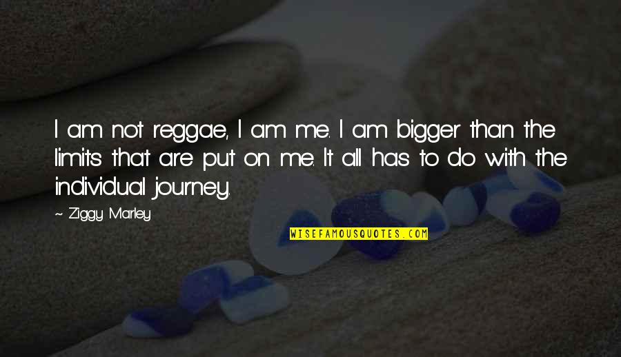 I Do I Did Movie Quotes By Ziggy Marley: I am not reggae, I am me. I