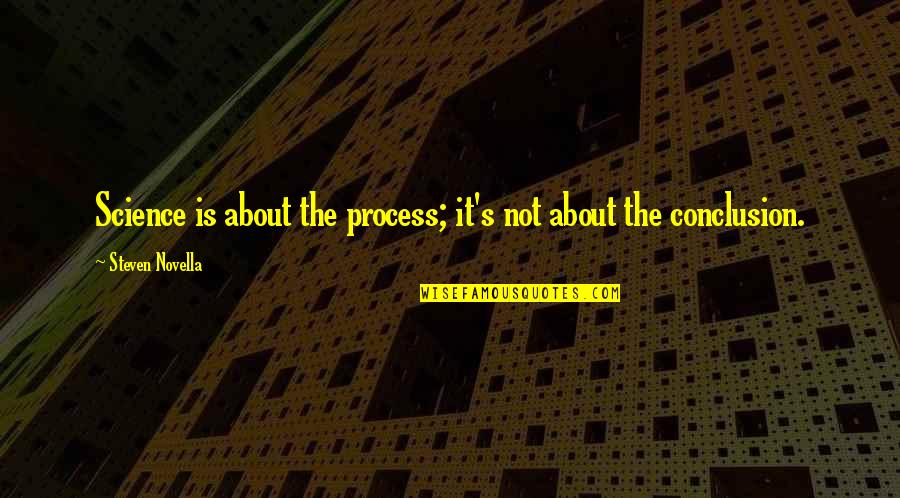 I Hate Sundays Quotes By Steven Novella: Science is about the process; it's not about