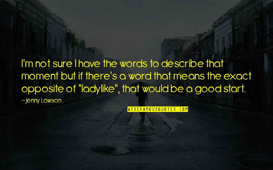 I Have No Words To Describe You Quotes By Jenny Lawson: I'm not sure I have the words to I Have No Words To Describe You Quotes By Jenny Lawson: I'm not sure I have the words to