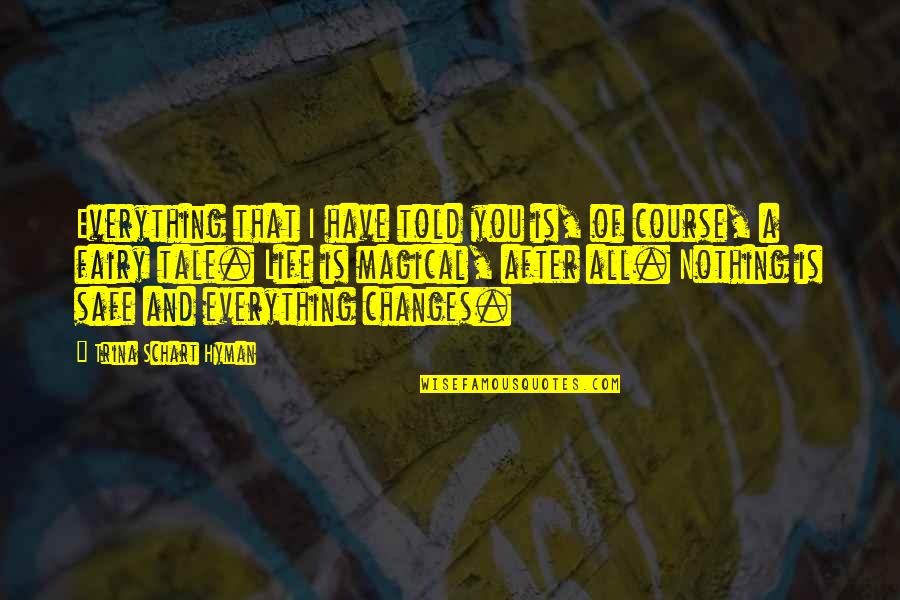 I Have Nothing Without You Quotes By Trina Schart Hyman: Everything that I have told you is, of