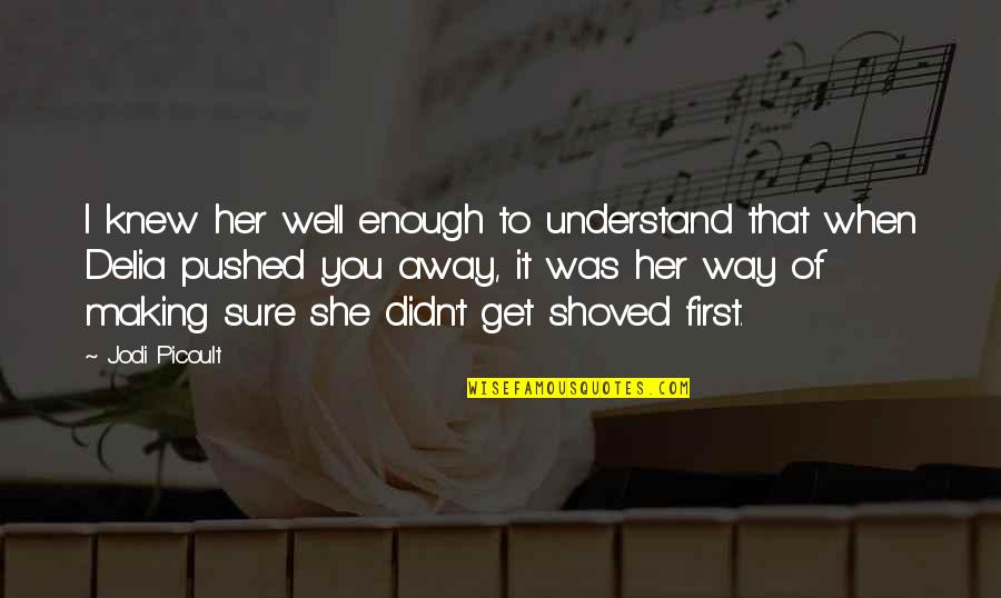 I Knew You When Quotes By Jodi Picoult: I knew her well enough to understand that I Knew You When Quotes By Jodi Picoult: I knew her well enough to understand that