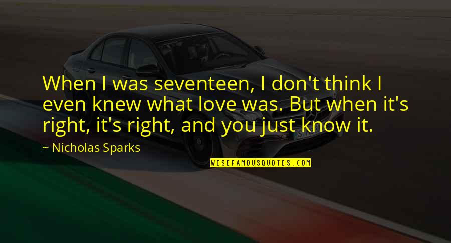 I Knew You When Quotes By Nicholas Sparks: When I was seventeen, I don't think I I Knew You When Quotes By Nicholas Sparks: When I was seventeen, I don't think I