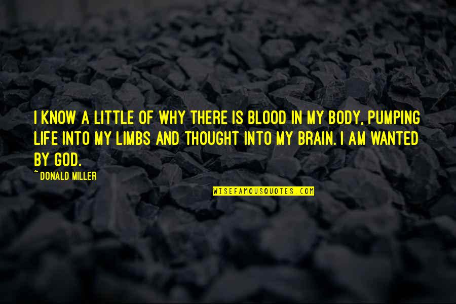 I Know God Quotes By Donald Miller: I know a little of why there is