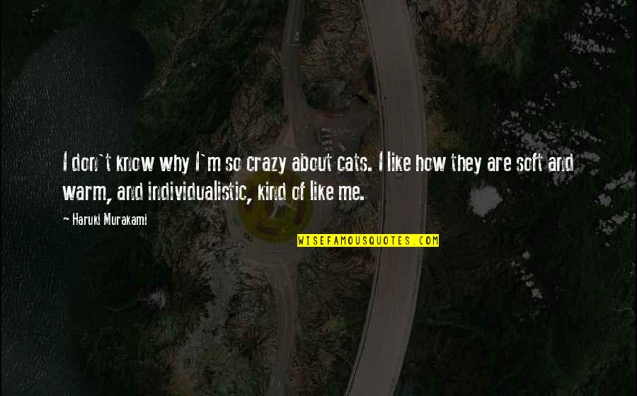 I Know I'm Crazy Quotes By Haruki Murakami: I don't know why I'm so crazy about