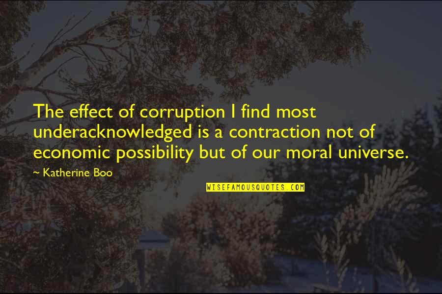 I Miss My Coffee Quotes By Katherine Boo: The effect of corruption I find most underacknowledged I Miss My Coffee Quotes By Katherine Boo: The effect of corruption I find most underacknowledged