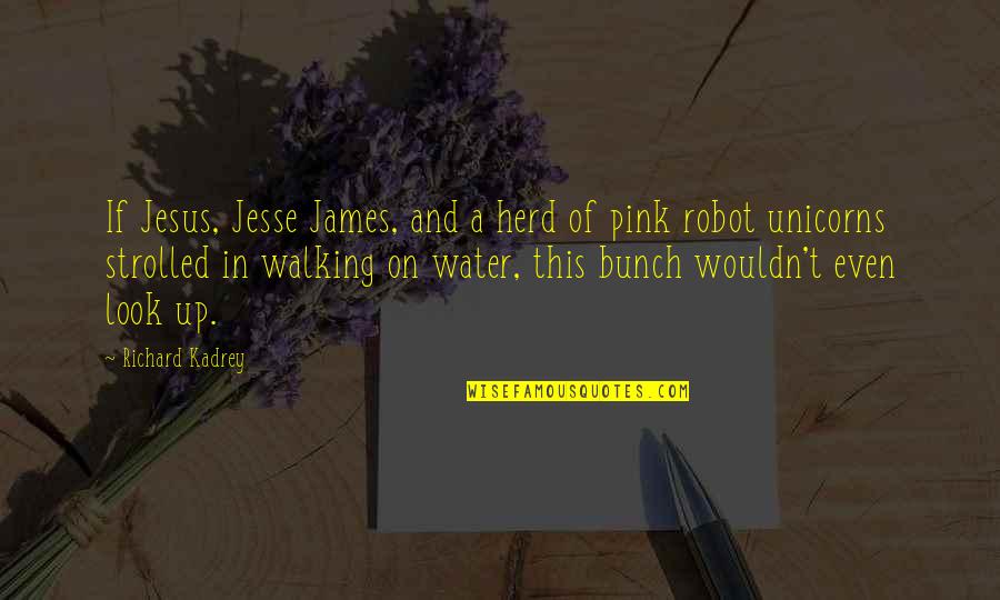I Robot Best Quotes By Richard Kadrey: If Jesus, Jesse James, and a herd of