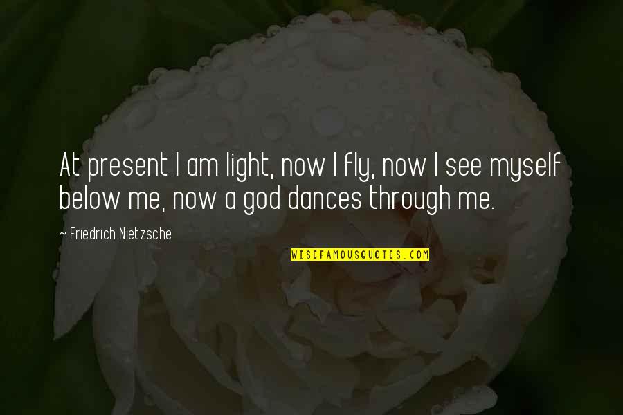 I See Light Quotes By Friedrich Nietzsche: At present I am light, now I fly,