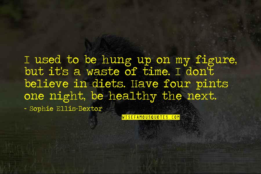I Used To Believe Quotes By Sophie Ellis-Bextor: I used to be hung up on my
