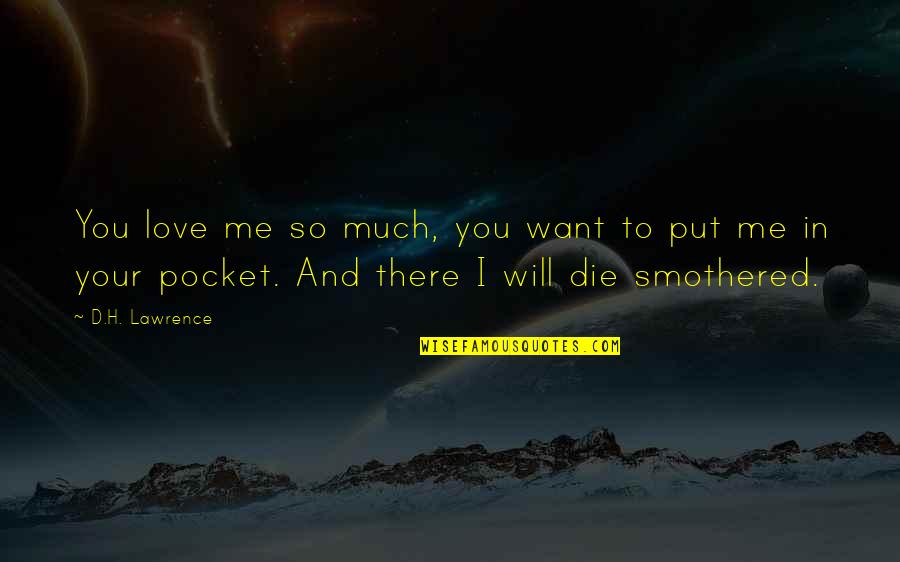 I Want You So Much Quotes By D.H. Lawrence: You love me so much, you want to