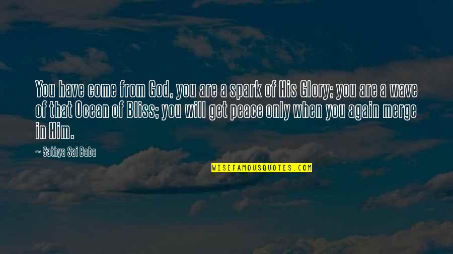 I Will Have Him Soon Not You Quotes By Sathya Sai Baba: You have come from God, you are a