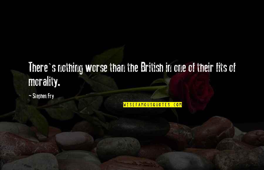 I Will Never Regret Loving You Quotes By Stephen Fry: There's nothing worse than the British in one