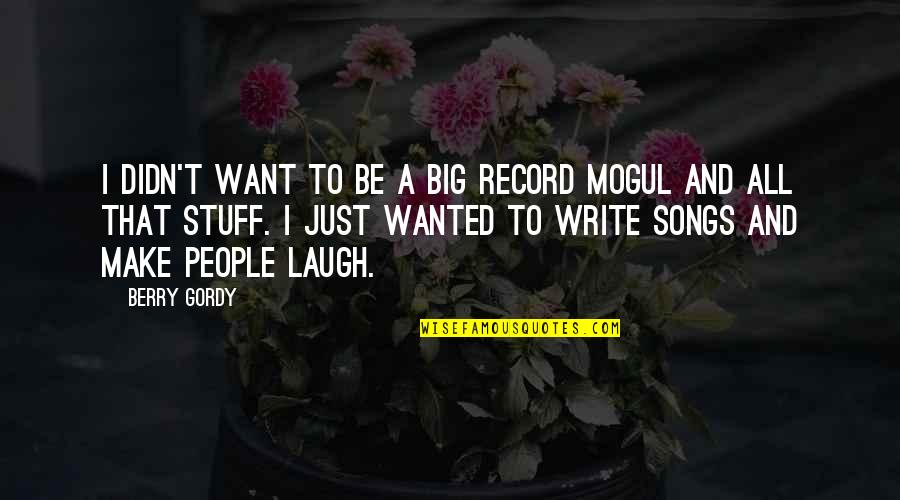 I Will Survive Picture Quotes By Berry Gordy: I didn't want to be a big record