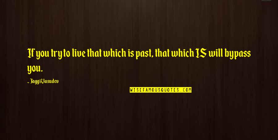 I Will Try My Best To Love You Quotes By Jaggi Vasudev: If you try to live that which is