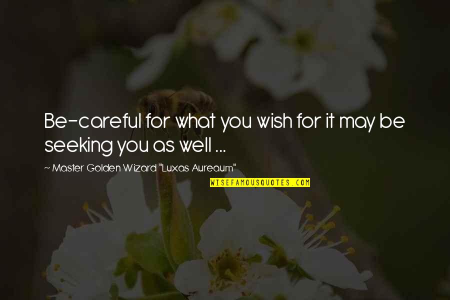 I Wish You Well Quotes By Master Golden Wizard 